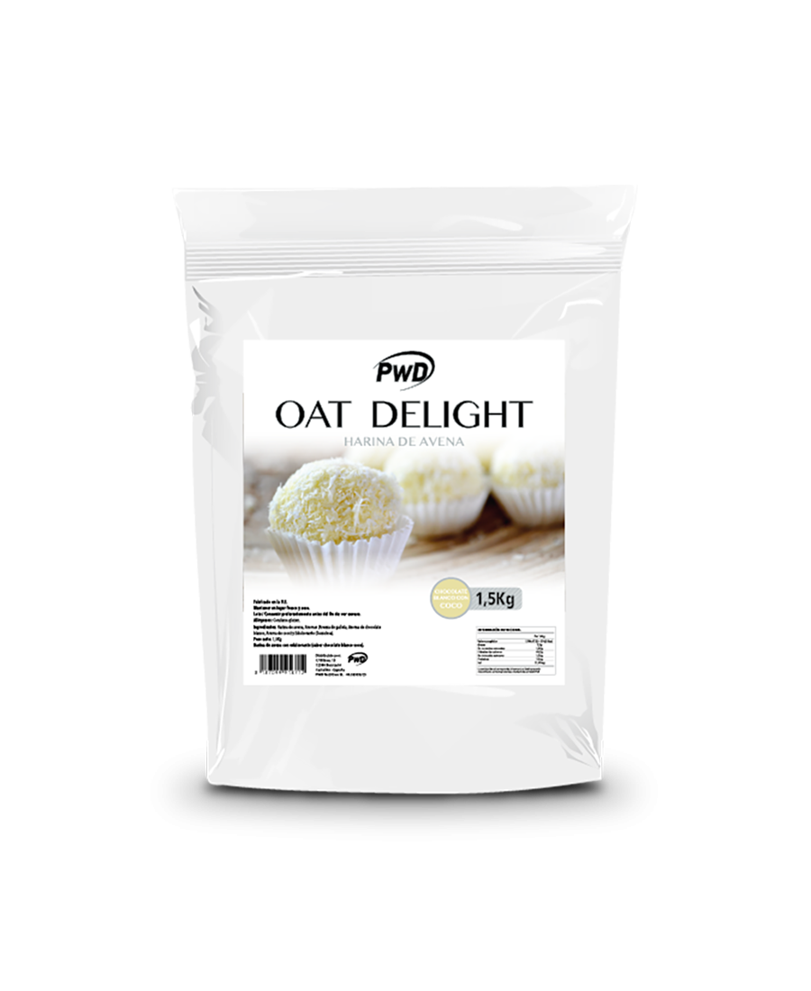 Oat Delight Harina de Avena 1,5 Kg | PWD Nutrition - Dietetica Ferrer
