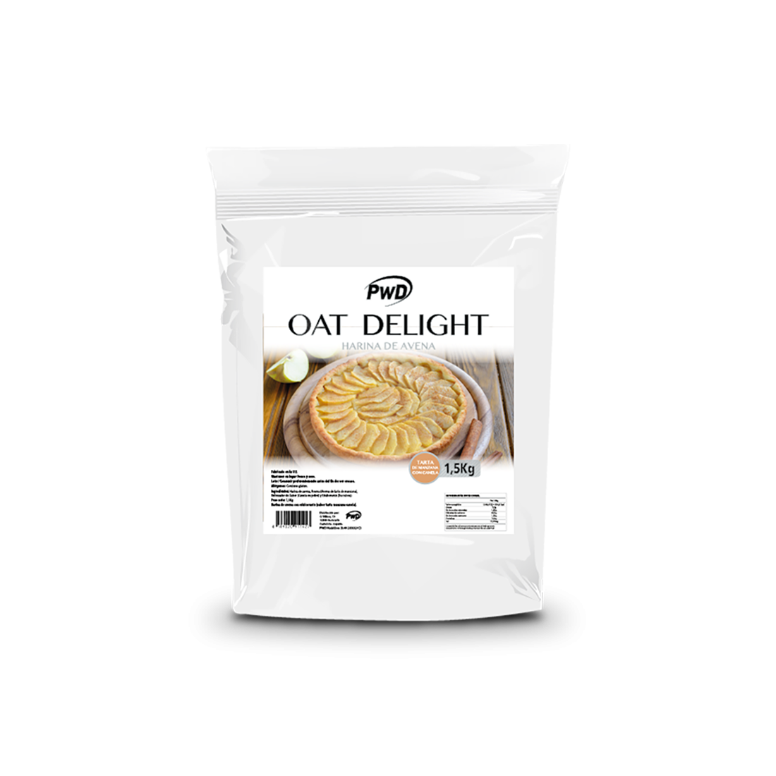 Oat Delight Harina de Avena 1,5 Kg | PWD Nutrition - Dietetica Ferrer