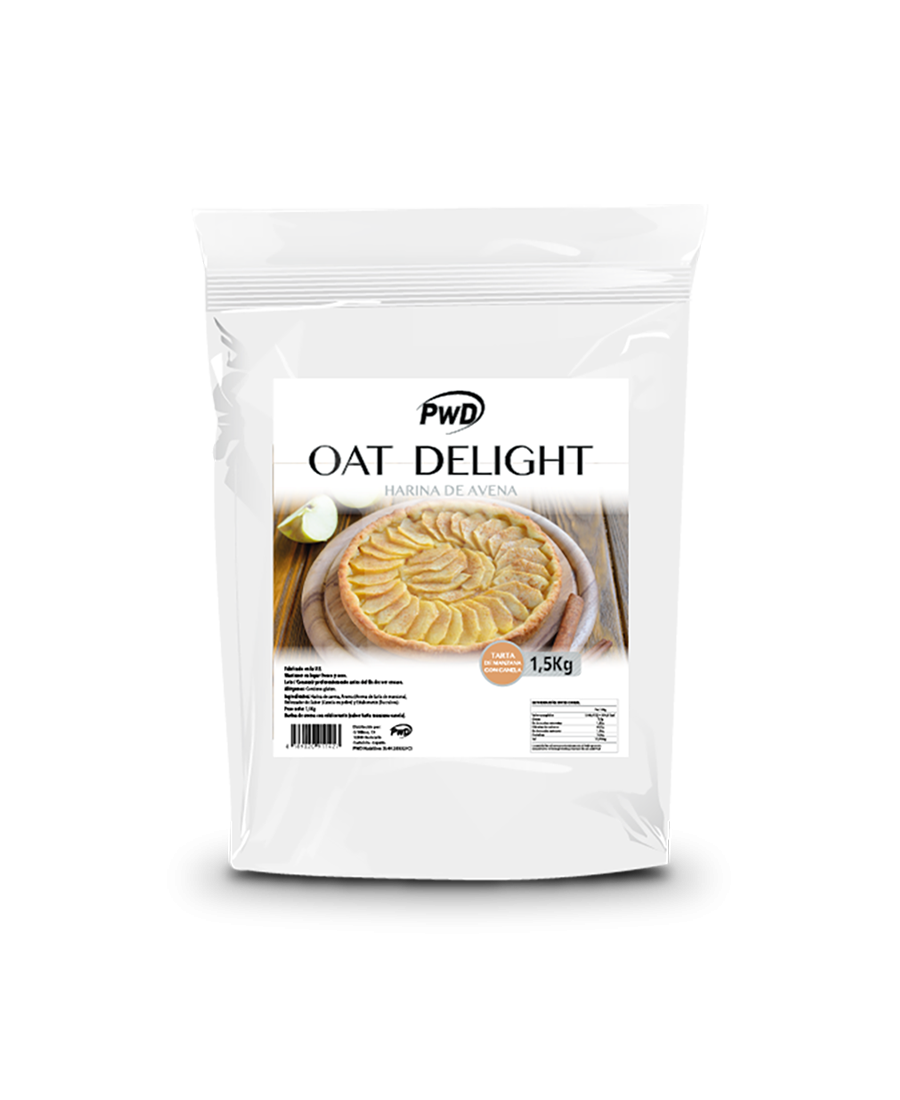 Oat Delight Harina de Avena 1,5 Kg | PWD Nutrition - Dietetica Ferrer