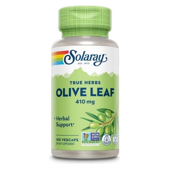 Olive Leaf 100 cápsulas | Solaray - Dietetica Ferrer