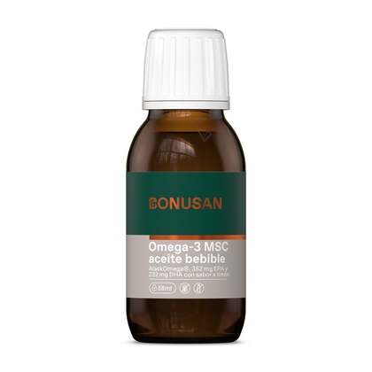 Omega 3 MSC Aceite Bebible 58 ml | Bonusan - Dietetica Ferrer