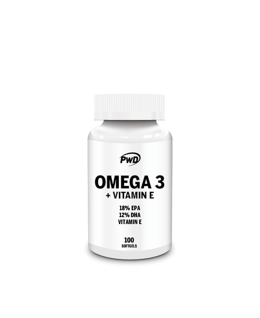 Omega 3 + Vitamina E 90 Perlas | PWD Nutrition - Dietetica Ferrer