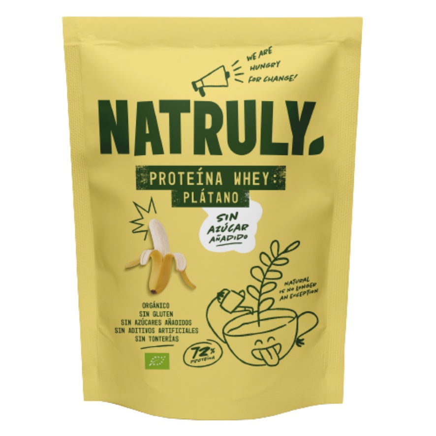 Proteina Whey Platano Bio 350 Gr | Natruly