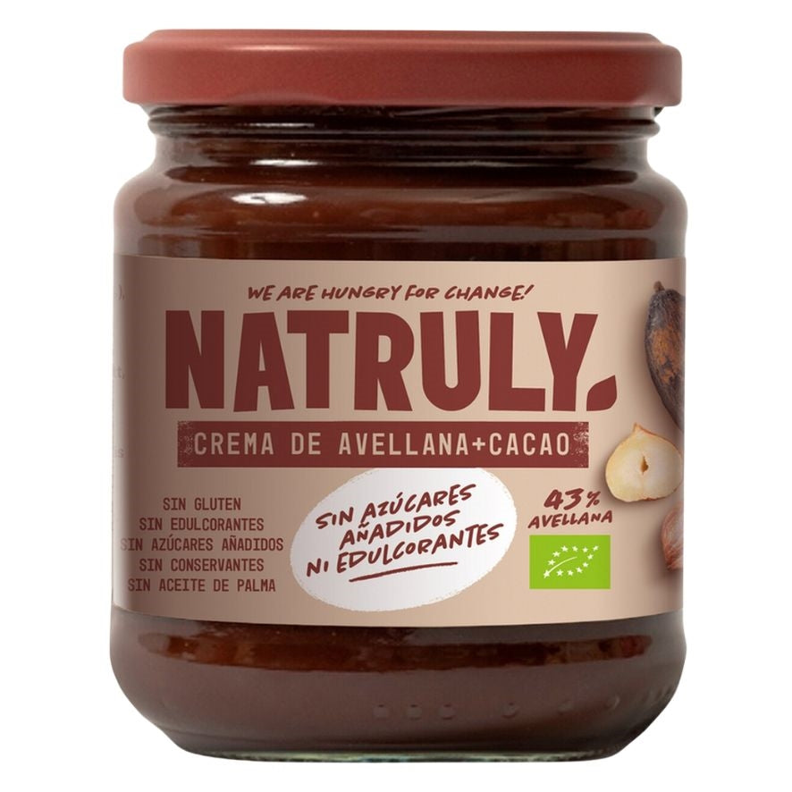 Crema De Cacao Y Avellana Bio 200 Grs | Natruly
