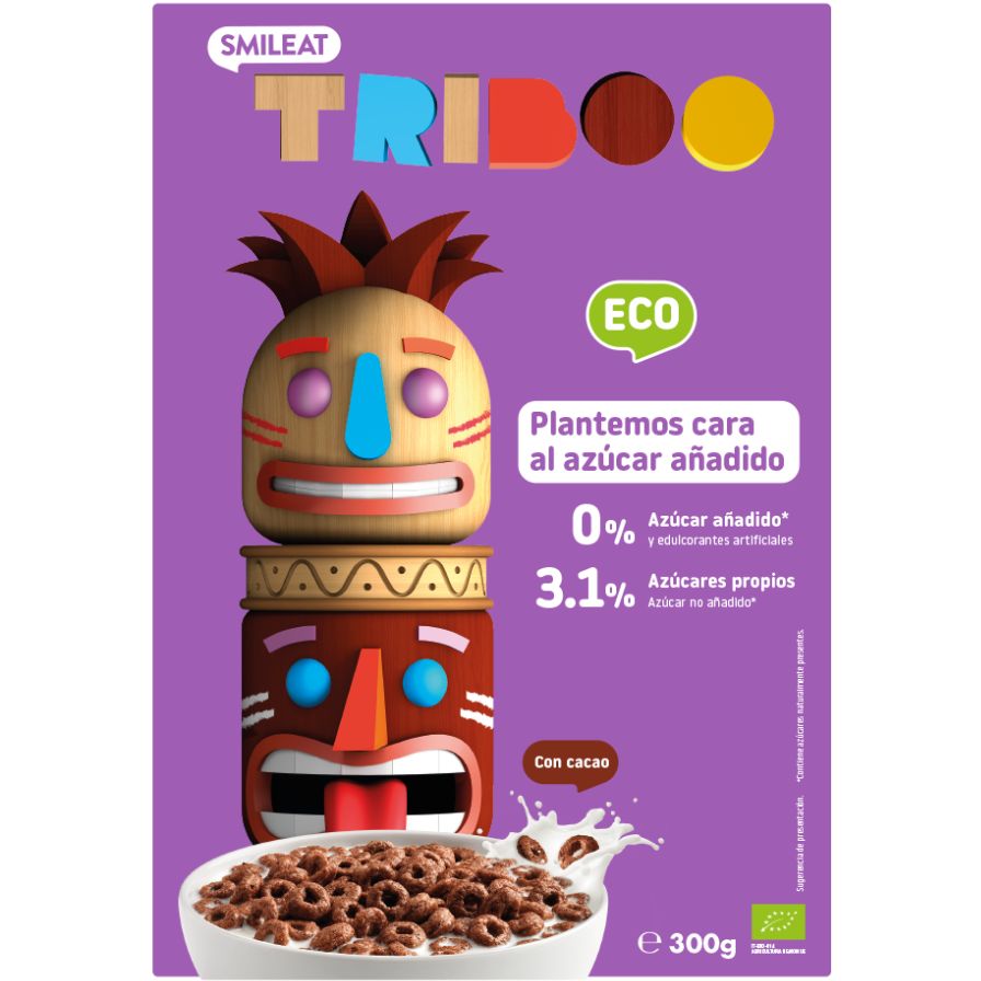 Cereales De Desayuno Con Chocolate Bio 300 G | Smileat