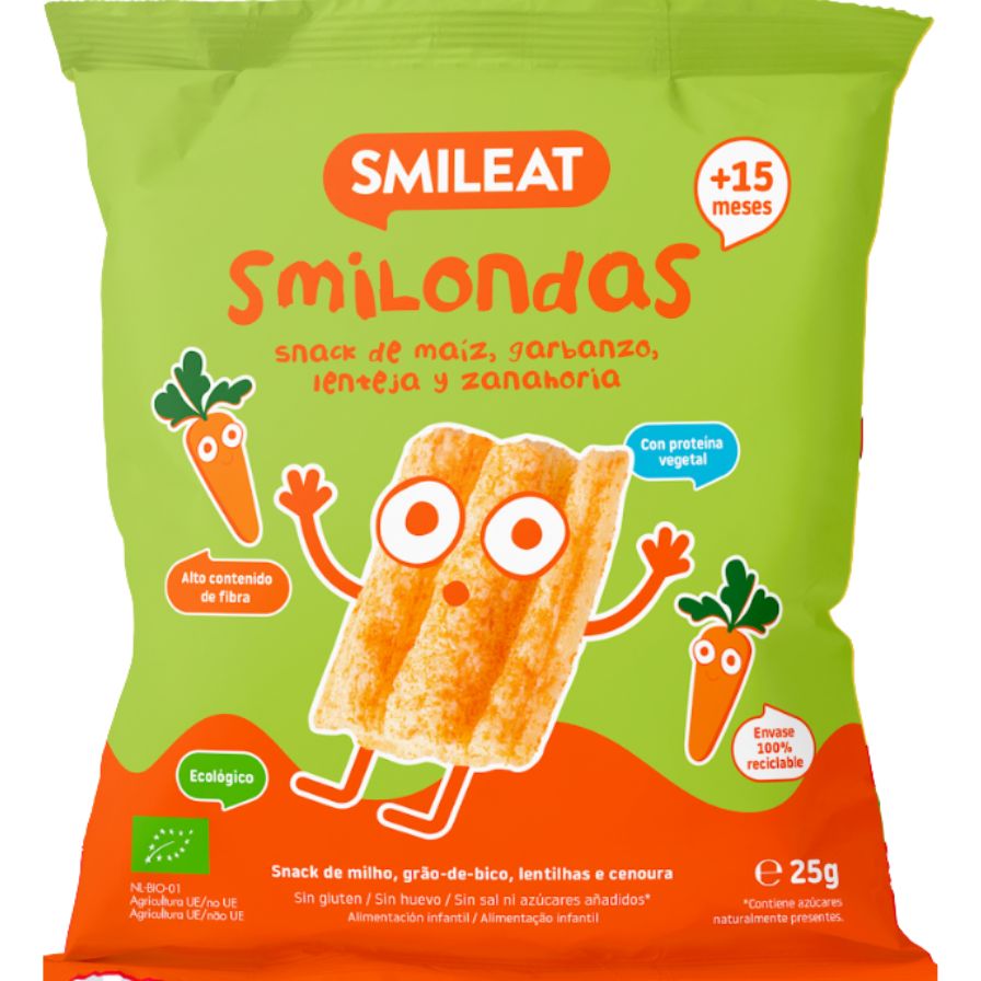Smilondas Zanahoria Bio 25 Gr | Smileat