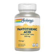 Pantothenic Acid 500 Mg 100 Capsulas | Solaray - Dietetica Ferrer