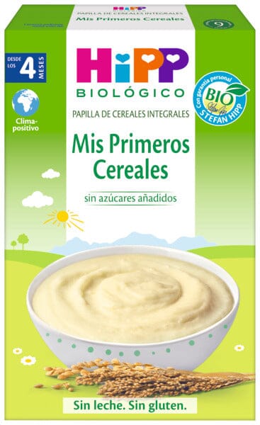 Papilla Mis primeros Cereales Sin Gluten Bio 200 gr | HIPP - Dietetica Ferrer