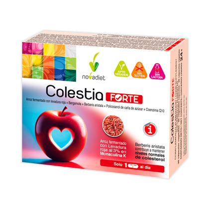 Colestia Forte cápsulas | Novadiet - Dietetica Ferrer