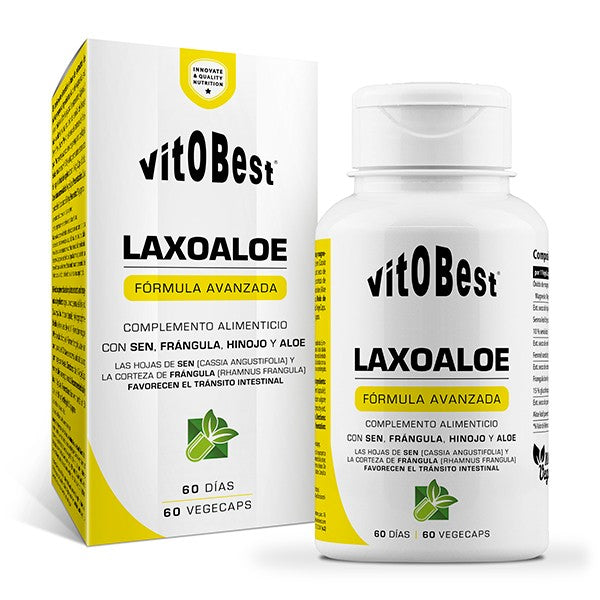 Laxo Aloe 60 cápsulas | Vitobest - Dietetica Ferrer