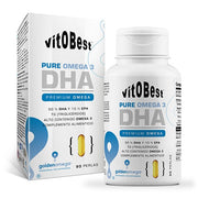 Pure Omega 3 DHA 90 perlas | Vitobest - Dietetica Ferrer
