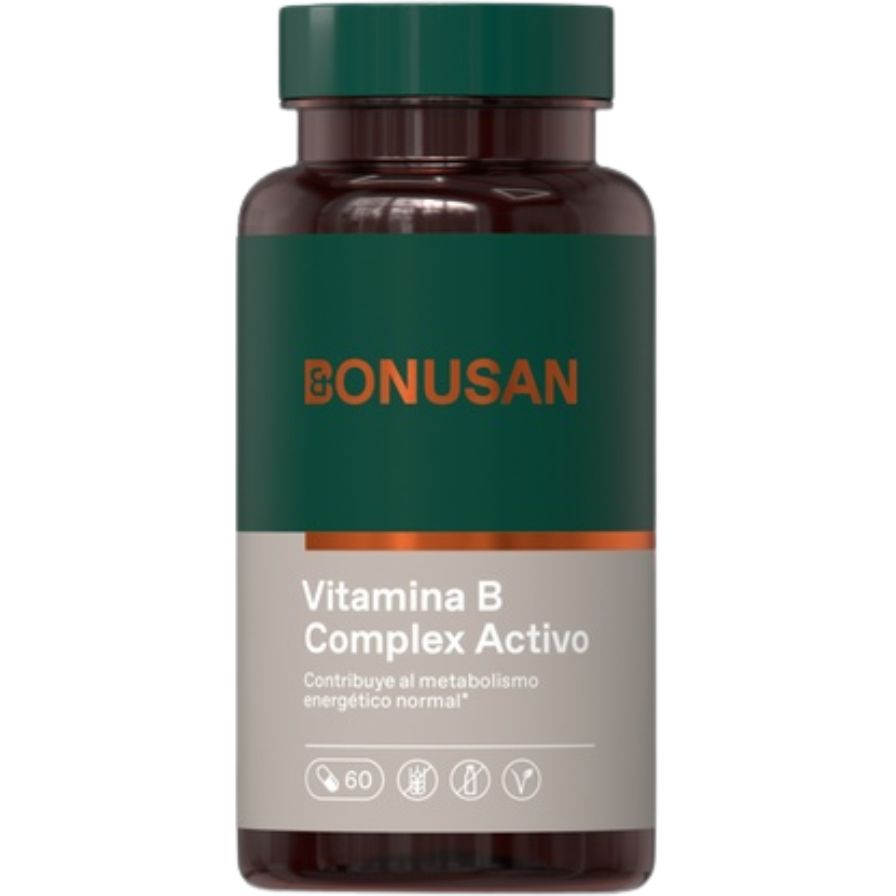 Vitamina B Complejo Activo 60 Capsulas | Bonusan - Dietetica Ferrer