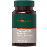 Vitamina E 400 Complejo 60 Capsulas | Bonusan - Dietetica Ferrer