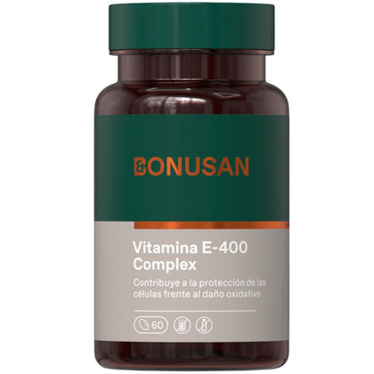 Vitamina E 400 Complejo 60 Capsulas | Bonusan - Dietetica Ferrer