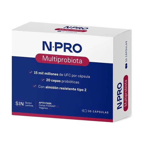 Multiprobiota 30 Cápsulas | NPRO - Dietetica Ferrer