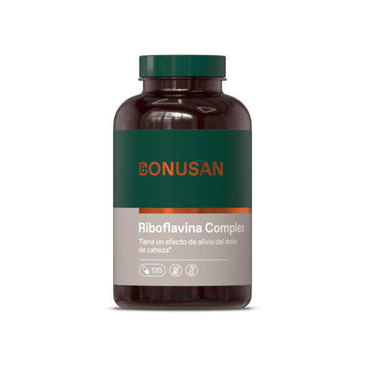 Riboflavina Plus 120 Capsulas | Bonusan - Dietetica Ferrer