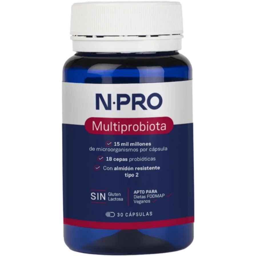 Multiprobiota 30 Cápsulas | NPRO - Dietetica Ferrer