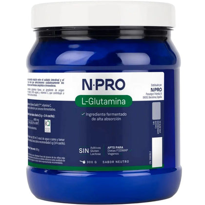 L-Glutamina 300 Gr | NPRO - Dietetica Ferrer