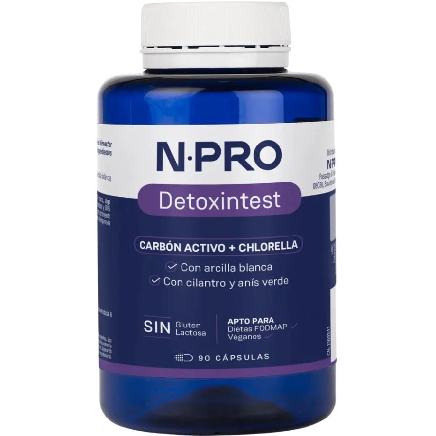 Detoxintest 60 Cápsulas | NPRO - Dietetica Ferrer