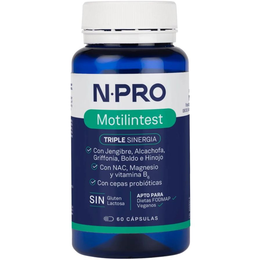 Motilintest 60 Cápsulas | NPRO - Dietetica Ferrer