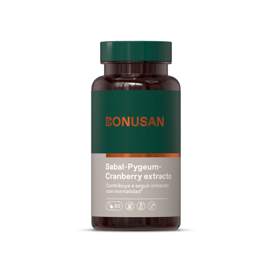 Sabal Pygeum Cranberry Extracto 60 Capsulas | Bonusan - Dietetica Ferrer