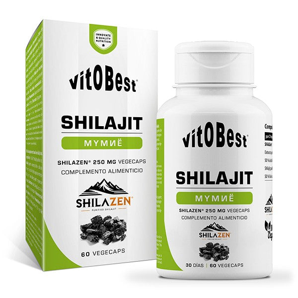Shilajit 60 cápsulas | Vitobest - Dietetica Ferrer