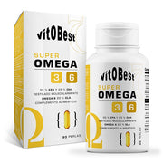 Super Omega 3-6 90 perlas | Vitobest - Dietetica Ferrer