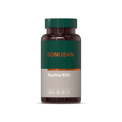 Taurina 600 mg 60 Capsulas | Bonusan - Dietetica Ferrer