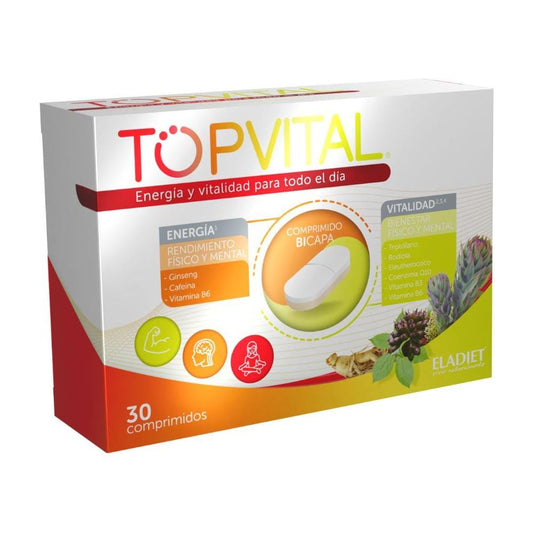 Topvital 30 comprimidos | Eladiet - Dietetica Ferrer