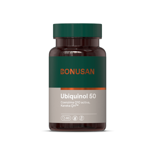 Ubiquinol 60 perlas | Bonusan - Dietetica Ferrer