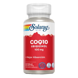 Ubiquinol Coq- 10 100 Mg 30 Perlas | Solaray - Dietetica Ferrer