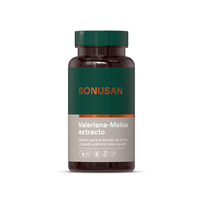 Valeriana Melisa Extracto 60 Capsulas | Bonusan - Dietetica Ferrer