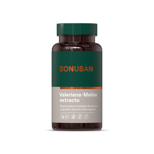 Valeriana Melisa Extracto 60 Capsulas | Bonusan - Dietetica Ferrer