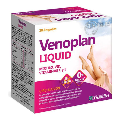 Venoplan Liquid 20 Ampollas | Ynsadiet - Dietetica Ferrer