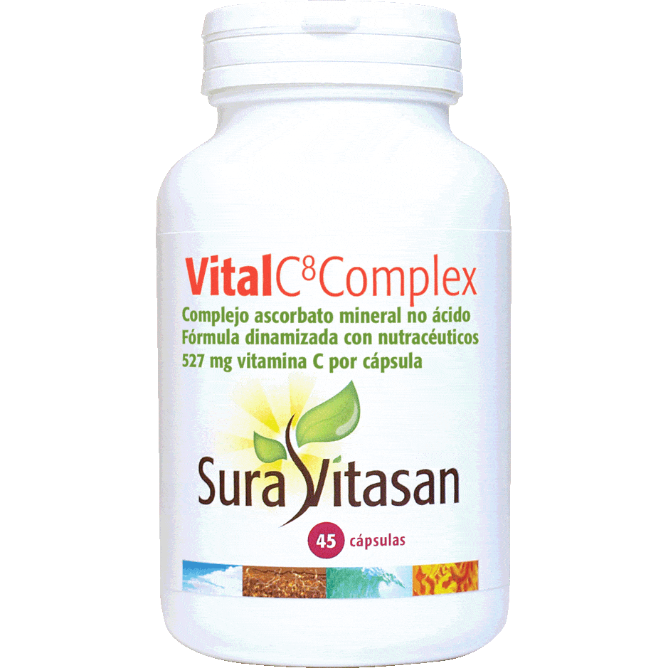 Vital C8 Complex 45 Capsulas | Sura Vitasan - Dietetica Ferrer