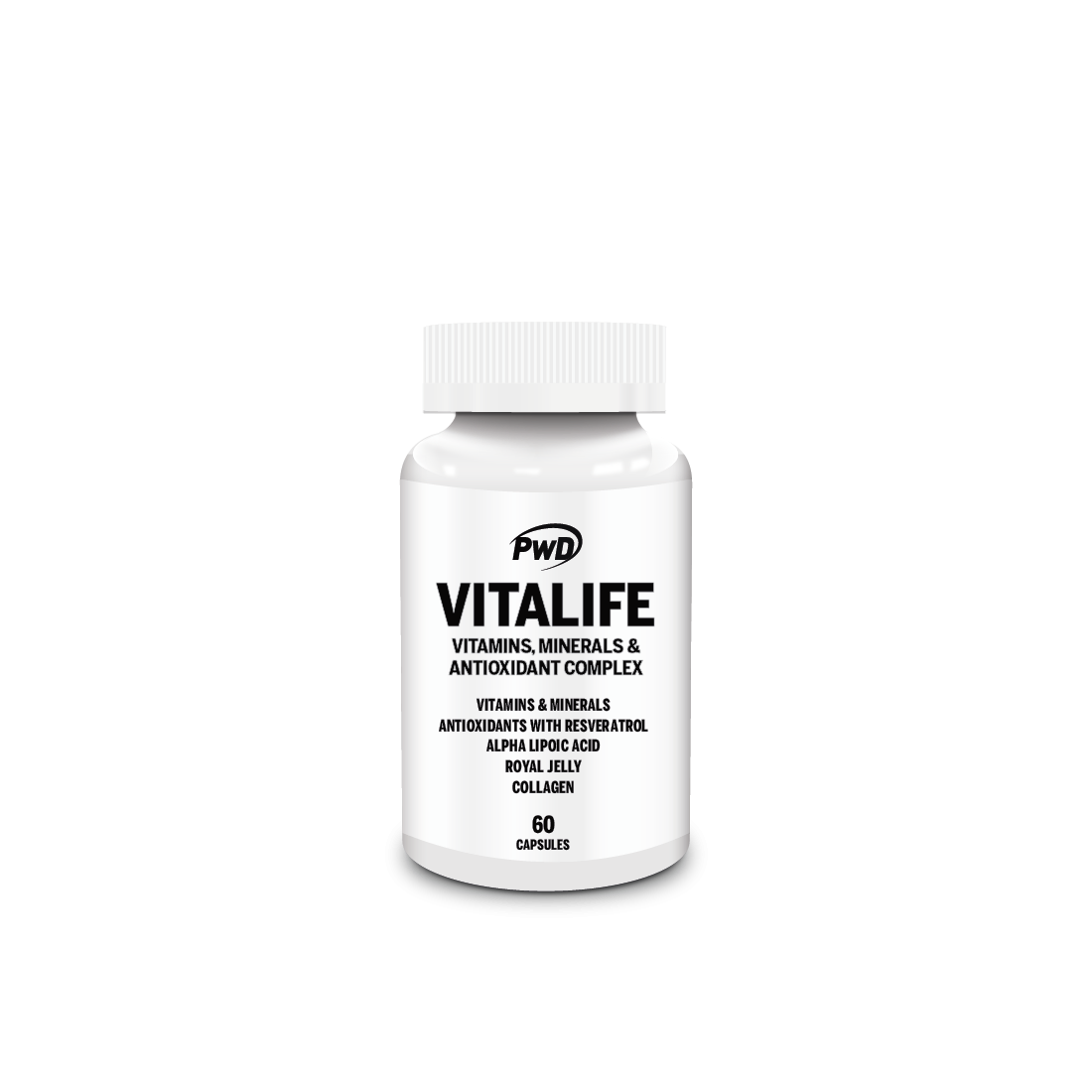 Vitalife 60 Capsulas | PWD Nutrition - Dietetica Ferrer