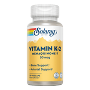 Vitamin K2 Menaquinone 7 30 Capsulas | Solaray - Dietetica Ferrer