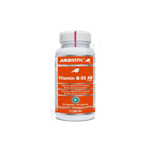 Vitamina B-50 Complex 60 Capsulas | Airbiotic AB - Dietetica Ferrer
