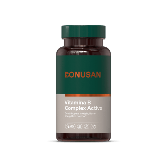 Vitamina B Complejo Activo 60 Capsulas | Bonusan - Dietetica Ferrer
