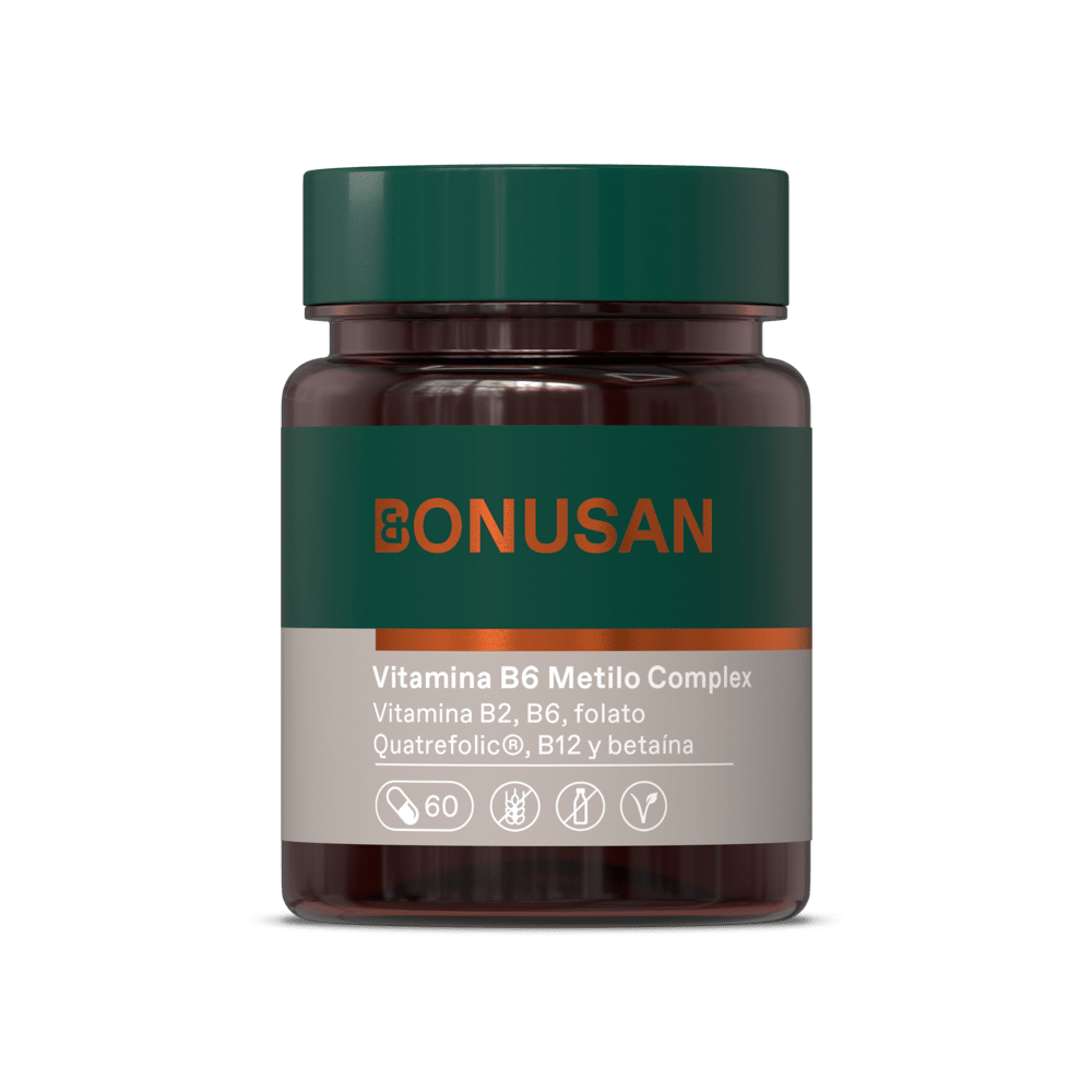Vitamina B6 60 Capsulas | Bonusan - Dietetica Ferrer