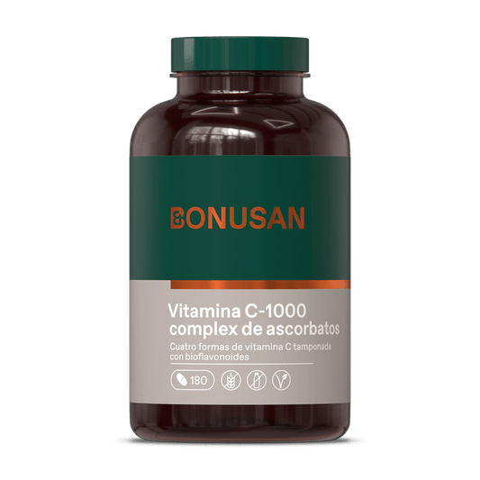 Vitamina C 1000 Complejo de Ascorbatos Comprimidos | Bonusan - Dietetica Ferrer