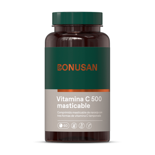 Vitamina C 500 60 Tabletas Masticables | Bonusan - Dietetica Ferrer
