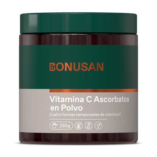 Vitamina C en Polvo Ascorbatos 250 gr | Bonusan - Dietetica Ferrer
