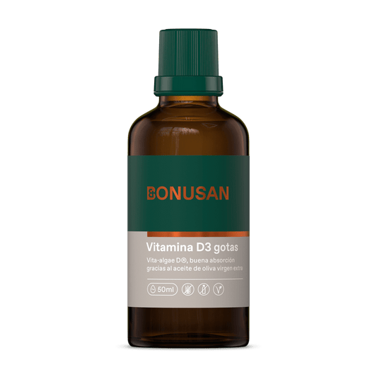 Vitamina D3 5 mcg 200 UI Gotas 50 ml | Bonusan - Dietetica Ferrer