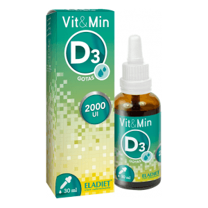 Vit&Min Vitamina D3 gotas 30 ml | Eladiet - Dietetica Ferrer