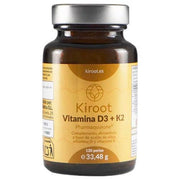 Vitamina D3+K2 120 perlas | Kiroot - Dietetica Ferrer