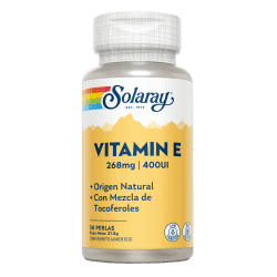 Vitamina E 50 Perlas | Solaray - Dietetica Ferrer