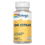 Zinc 50 Mg 60 Capsulas | Solaray - Dietetica Ferrer