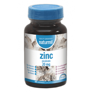 Zinc 60 Comprimidos | Naturmil - Dietetica Ferrer