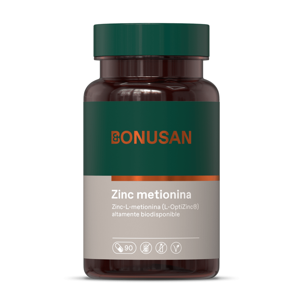 Zincmetionina 15 mg 90 Tabletas | Bonusan - Dietetica Ferrer